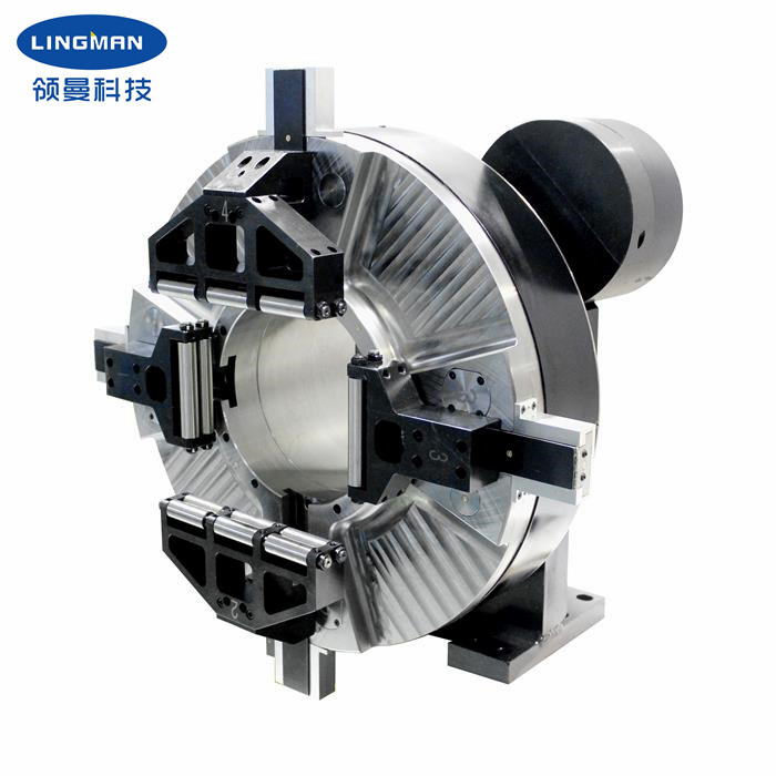 Full Stroke Single Bearing Main Chuck For Laser Tube Cutting Equipment