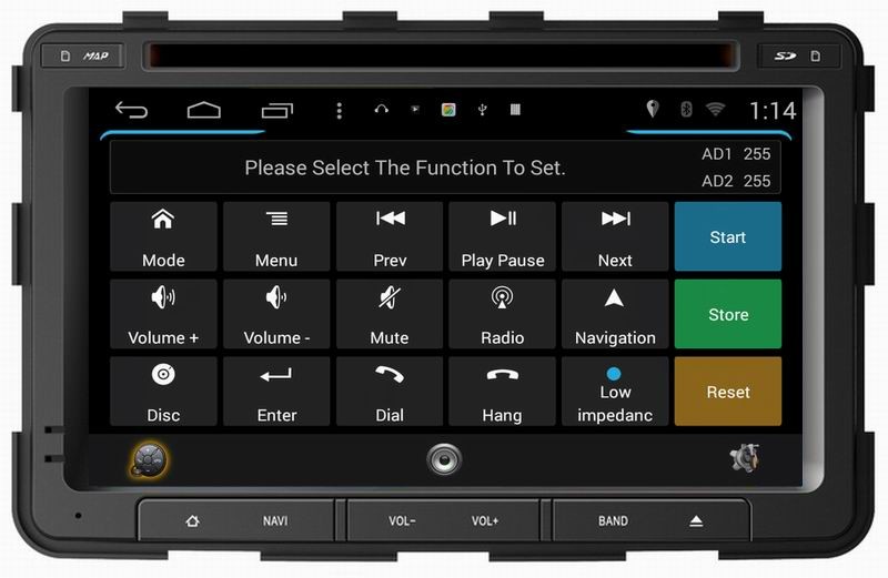 ouchuangbo car gps navigation s160 for Ssangyong Rexton with sat nav android 4.4 radio player
