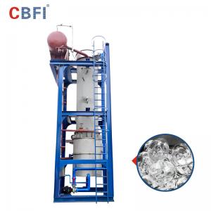 China 60 Tons Per Day Ammonia Refrigerant Ice Tube Machine 12 Months Warranty on sale
