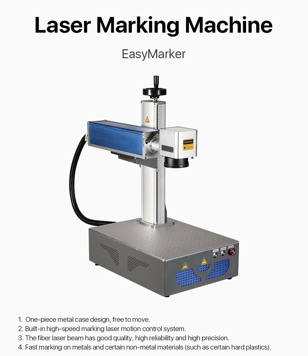 30kg Weight Pulsed Mode Vioern 5W UV Fiber Laser Marking Machine for Advertising and Hotel Applications