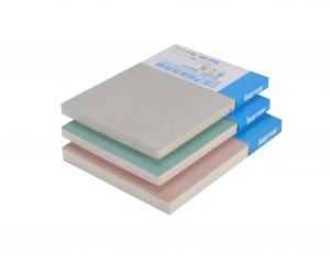 Buy cheap Moisture Proof Gypsum Plaster Boards Sheets 15mm Thickness For Indoor Roof product