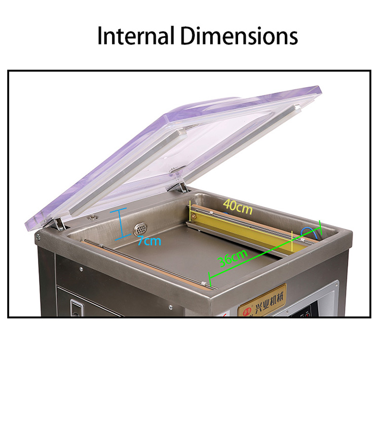 Easy to Operate DUOQI DZ-400 Series Table Top Electrical Control Vacuum Packaging Machine