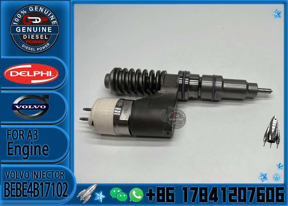 Common Rail Diesel Fuel Injector RE517659 BEBE4B17102 3155040 RE517661 BEBE4B12005 3169521 8113837 for Engine
