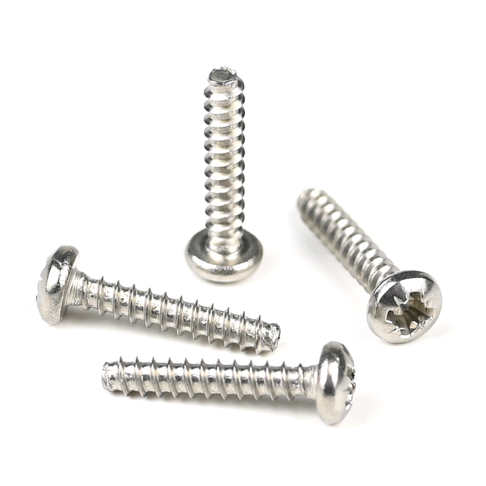 Stainless Steel Self Tapping Screws M3.5x18mm with Pozidriv Drive and Plain Finish
