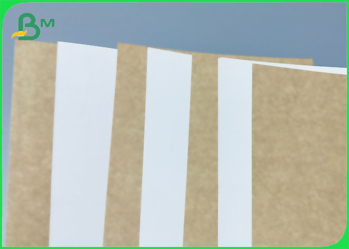 250gsm 350gsm 400gsm Recycled Brown Kraft Liner Paper Uncoated Digital Printing
