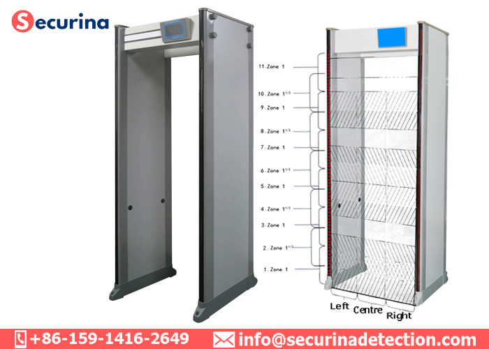Archway Walk Through Metal Detector Gate Full Body Scanning with LCD Screen