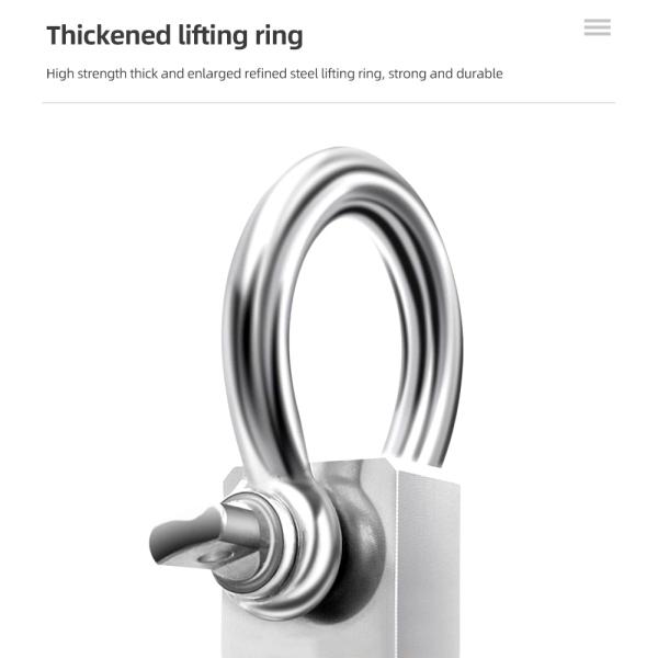 OCS-05-S 500kg 1000lb Industrial Hanging Crane Scale with Electronic LCD LED Display Aluminum Alloy Stainless Steel