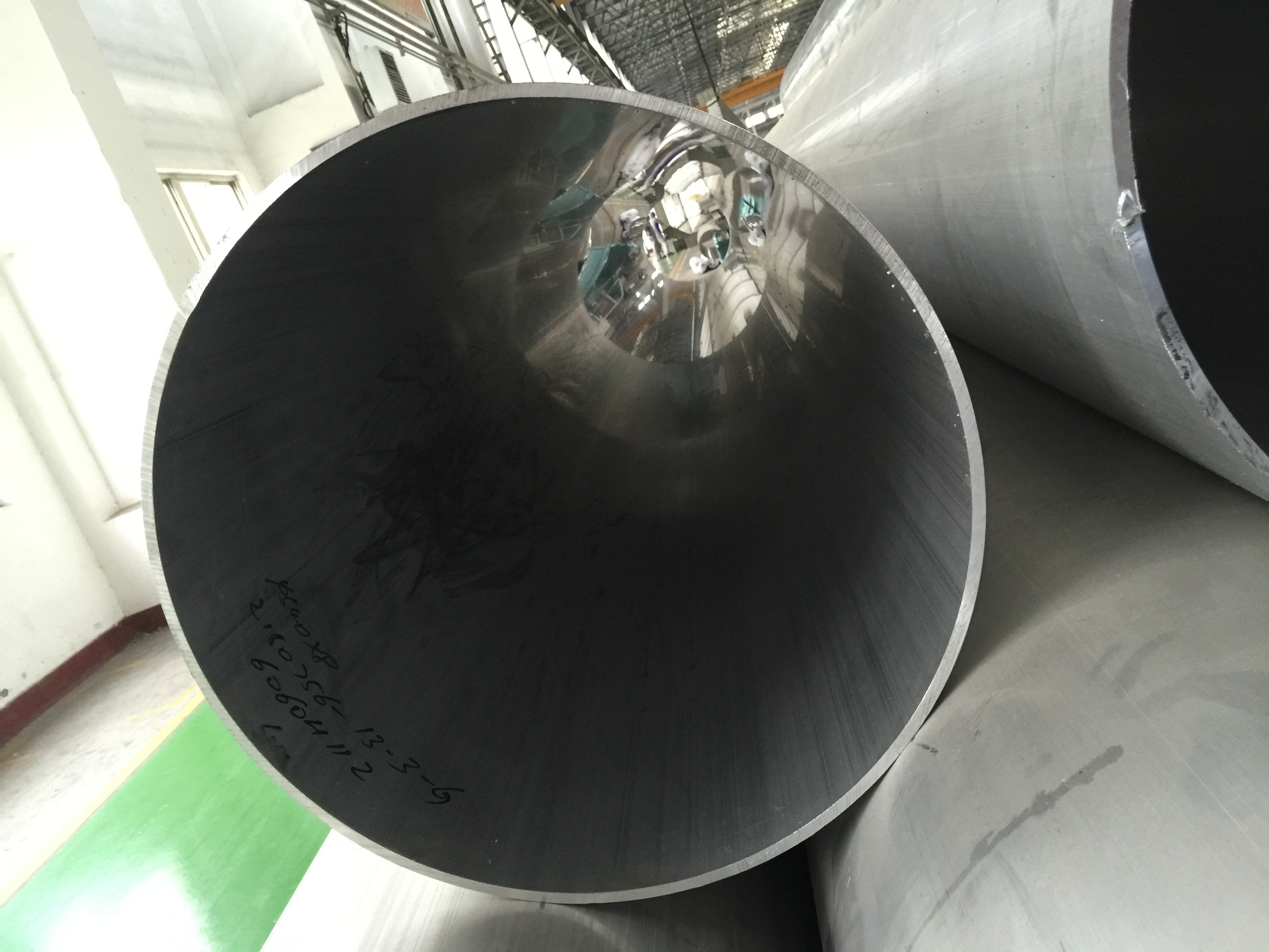 Large Diameter Thin Wall Aluminum Tubing Aluminum 6060 H112 Sgs And Astm Standards