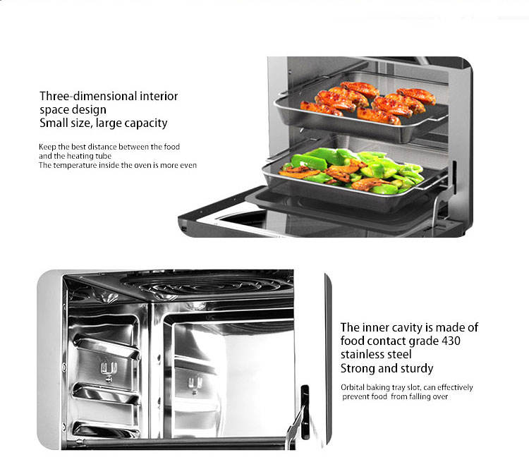 24 Liter 1700W Healthy Digital Air Fryer 360 Without Oil