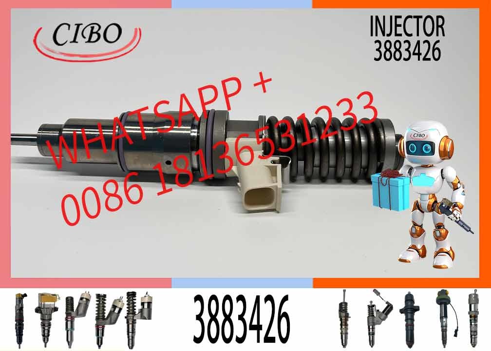 Excavator Parts Injector 3883426 4 PINS diesel Fuel Injector 3883426 BEBE5H00001 for VOLVO PENTA D16