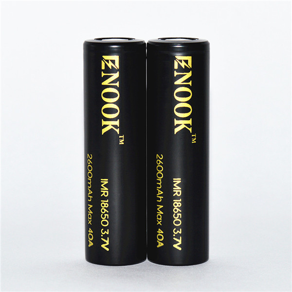 High Discharge Rate Lithium Ion Battery Cell Rechargeable 18650 2600mah 20A 3.7V