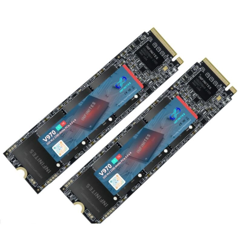 2 Tb High-Capacity Nvme 2280 Solid State Drive (SSD) M. 2 SATA Pcle4.0 X 4 Speeds R/W 7455MB/S ~ 6847MB/S