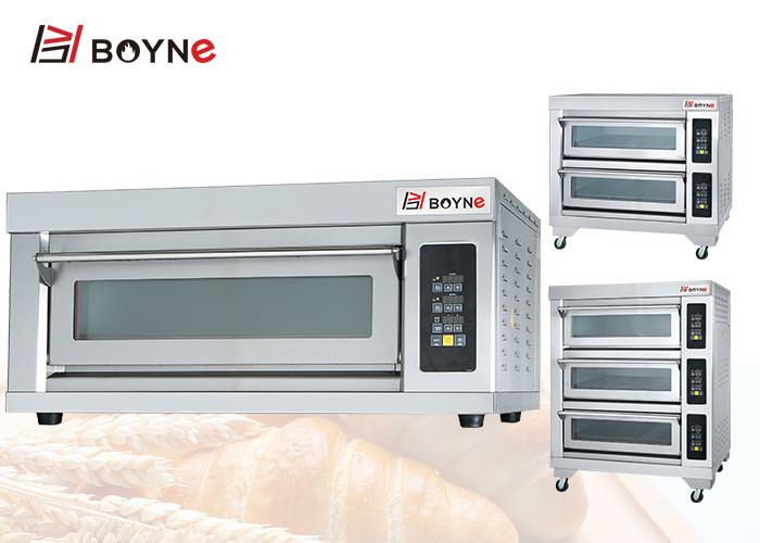 Electric One Layer Two Trays Oven With Microcomputer Controlled