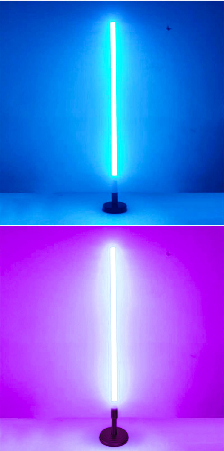 Fluorescent Stage Lighting Equipments Rechargeable Rgb Tube Light For Photography