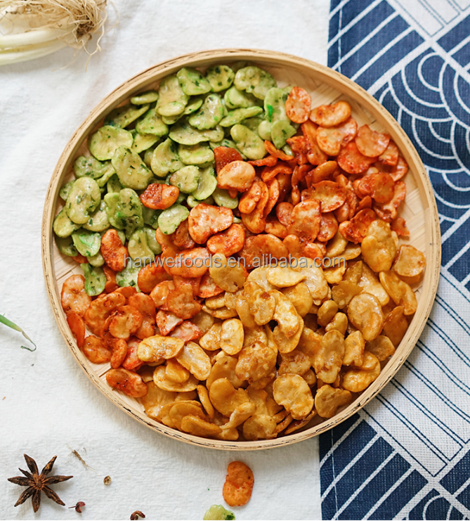 Seaweed Fava Bean Snack Salty Healthy Nut Snacks For Leisure Time