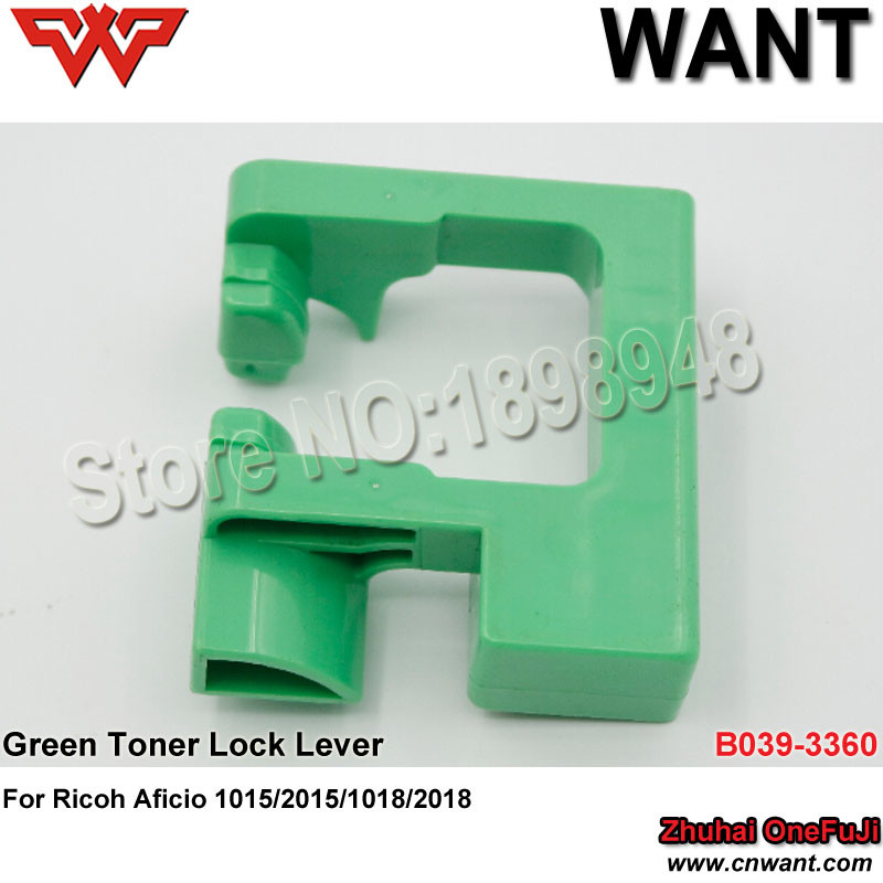 B039-3360 B0393360 AF1015 AF2015 AF1018 MP2500 Green Handle on Toner Lock Lever for Rioch Aficio 1015 2015 1018 2018