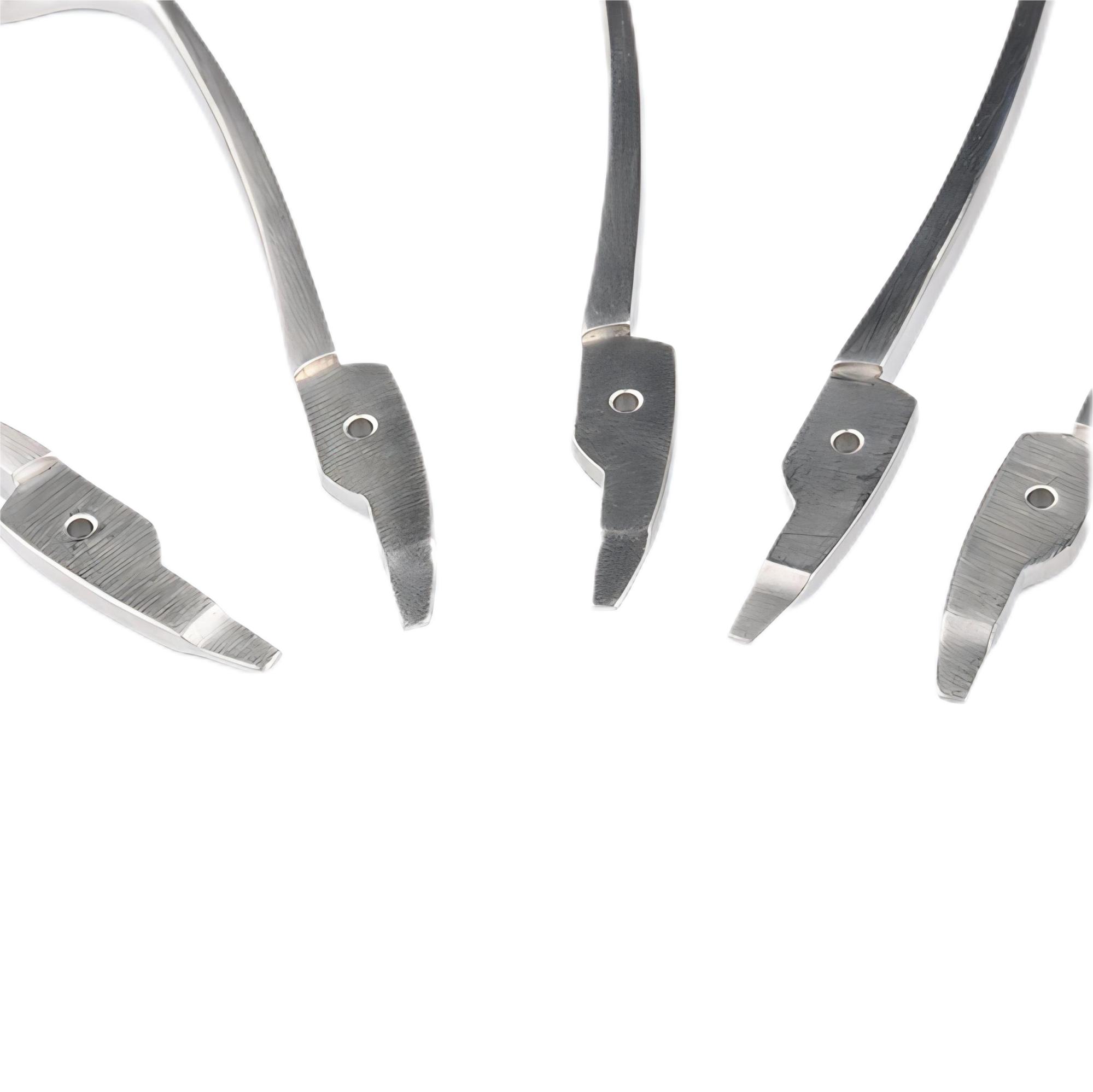 Solid Sintering Stainless Steel Medical Tweezers for Powder Metallurgy Surgical Forceps