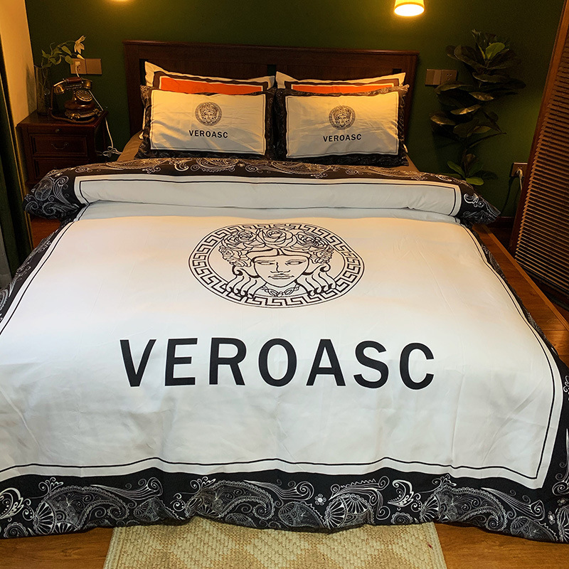 60 Fabric Count Ultra Soft 2023 Washing Silk Comforter Cover Bedding Set for Bedding