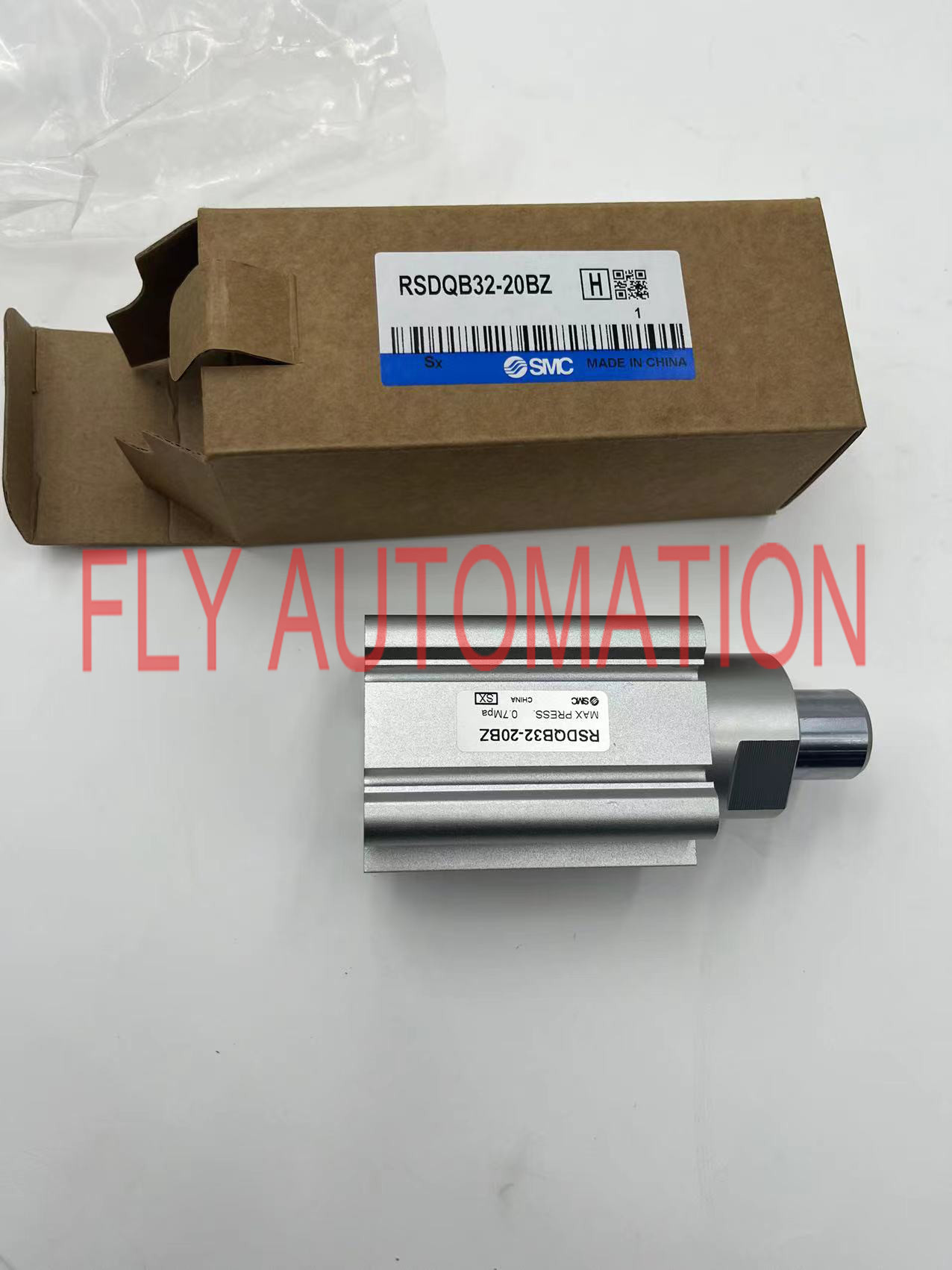 SMC Type RSDQB 32-20 BZ Pneumatic Solenoid Valves Blocking Cylinder