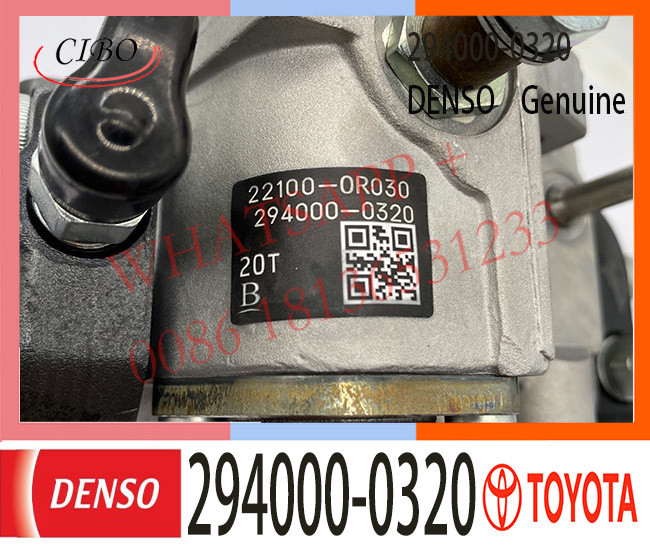294000-0320 DENSO Diesel Engine Fuel HP3 pump 294000-0320 for TO-YOTA Lexus 22100-0R030 23670-0R030