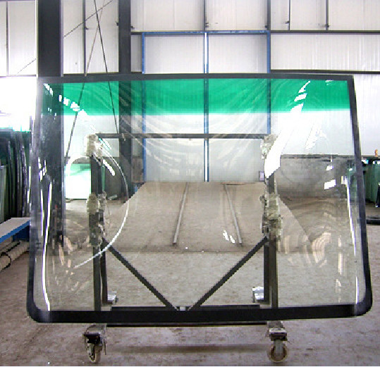 Golden Dragon Bus Window Glass , Custom Strong Tempered Bus Windscreen Glass