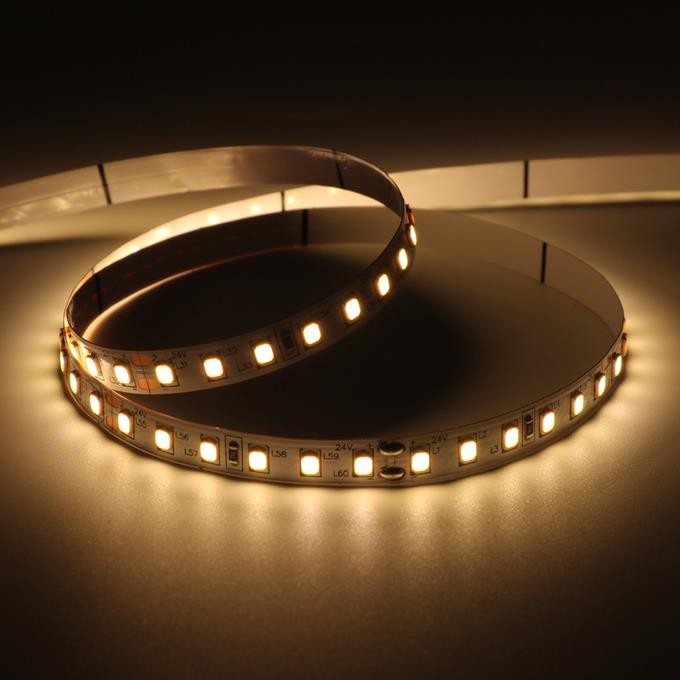 60LED/M Cuttable 2835 LED Strip Light Heat Resistant Practical