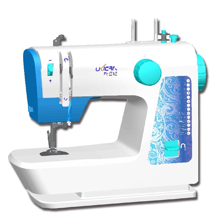 UFR-757 Household Sewing Machine with Max. Sewing Speed 280 and 32.4X14.3X28.7cm