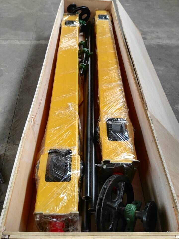 Single Girder Crane End Carriage 20t With Running Motor