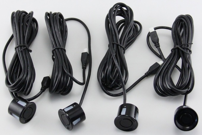 Ouchuangbo Car parking sensor system Built-in buzzer Support 4/3/2 sensor (Optional) OCB-212