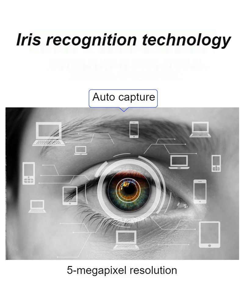 HK5M-H150 5MP Iris Recognition USB Computer Camera Industrial Module 1080P Infrared Light H150 Max Dynamic Range 67 dB
