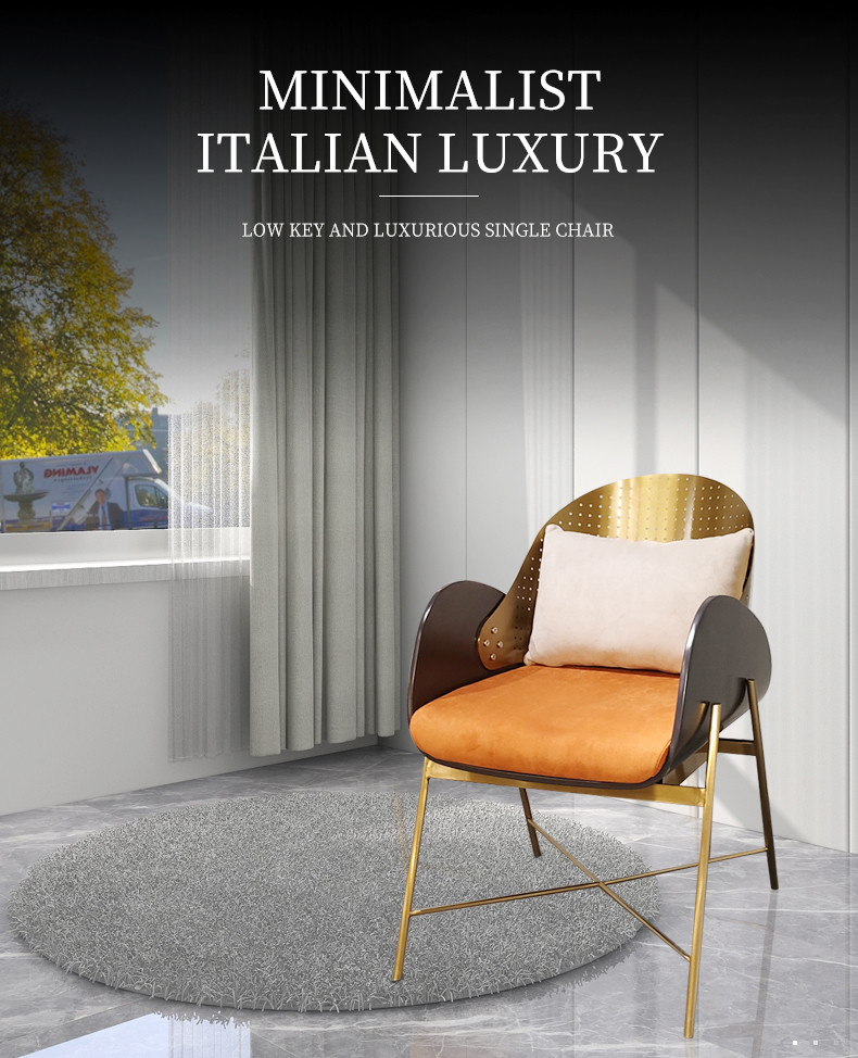 Creative Custom Stainless Steel Dining Chair For Office Building