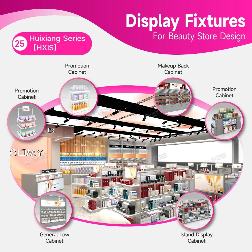 25-HXiS Beauty Store Design With Enjoyment Series