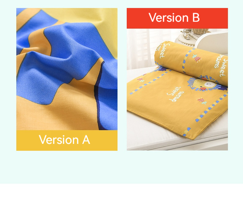 Customized Services Strength 100% Cotton Designer Bedding Sets for Nursery School Kids