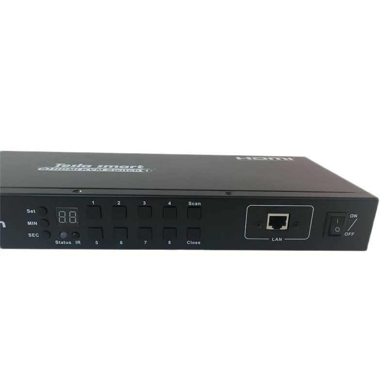 8x1 HDTV KVM Switcher 8 Port HDTV USB 2.0 KVM Switch