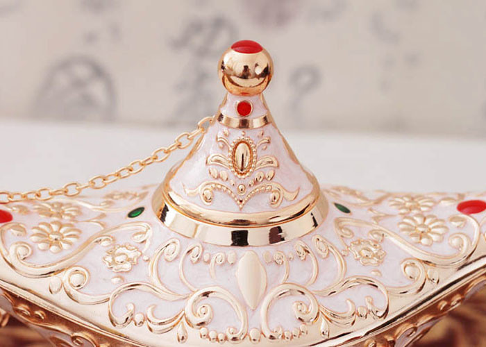 Metal Material Home Decorations Crafts Arab Cultural Commemorative Aladdin's Magic Lamp