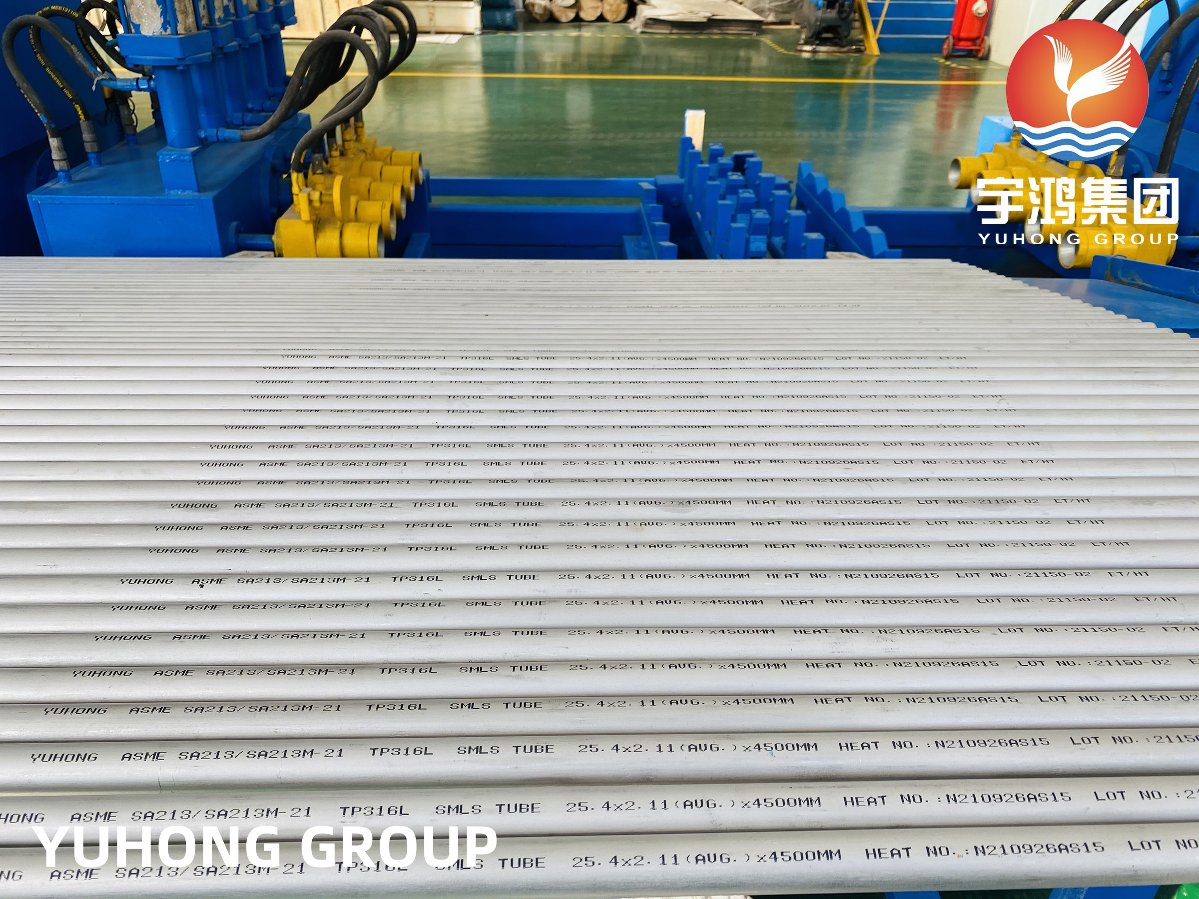 ASME SA 213/ ASTM A213 TP316L SS Seamless Pipe For Heat Exchanger