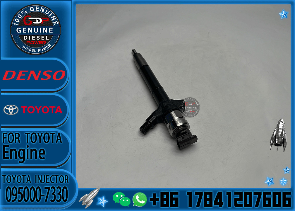Injector Nozzle 095000-7330 0950007330 Automobile Engine Parts 23670-09190 23670-09230 For Toyota RAV4 2.0 D 1AD/2AD-FTV