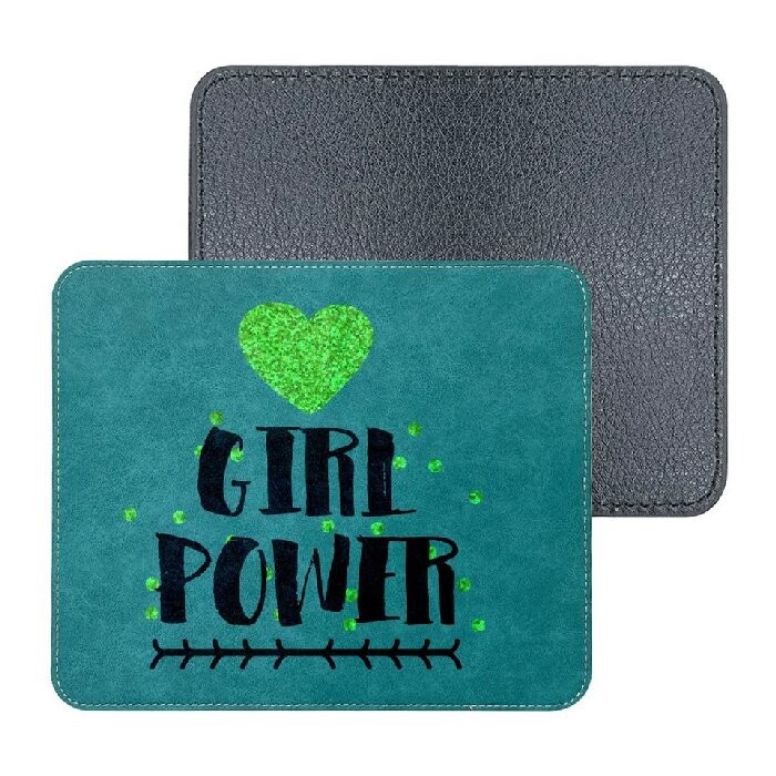 Blank Sublimation PU Leather Placemat For Sublimation Heat Transfer Printing