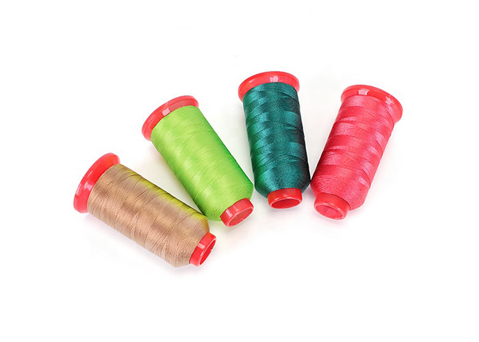 White Fire Resistant Sewing Thread , Dielectric Para Aramid Sewing Thread
