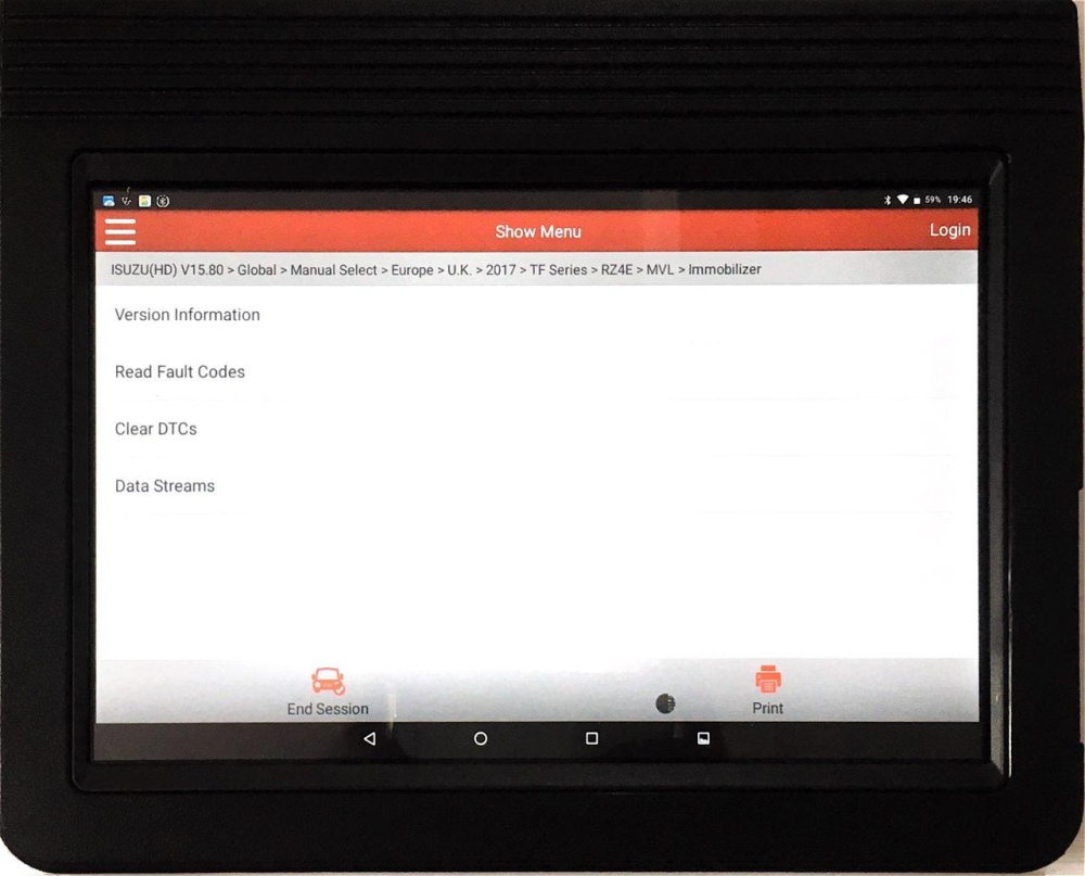 Original LAUNCH X431 V+ Diagnosis Of Heavy Duty Truck HD 10.1" Tablet Diagnostic Scanner Test For 24V Truck Tool