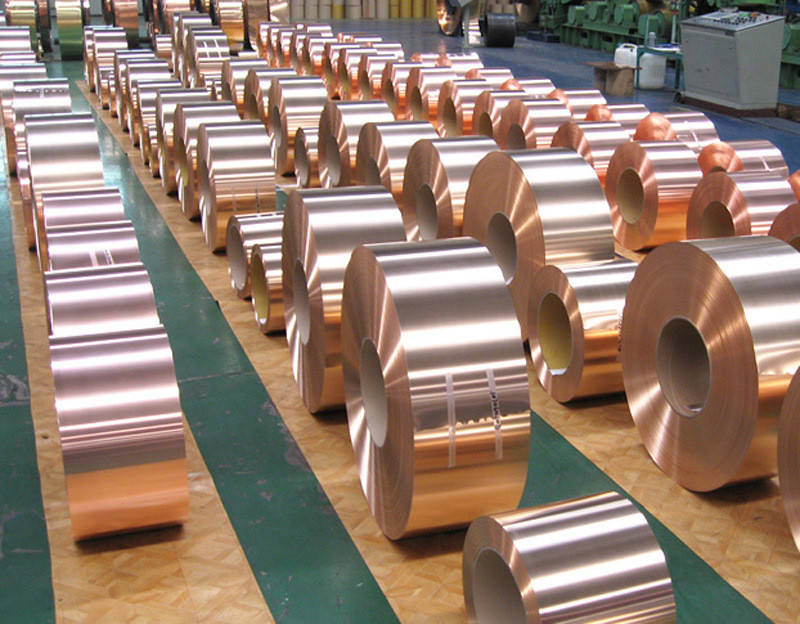 DIN GB EN Copper Coil Roll ASTM Copper Sheet Roll
