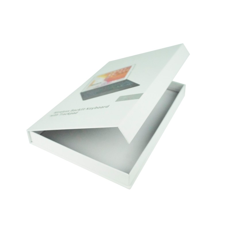 OEM Logo Printed Luxury Paper Packaging Gift Box For Ipad Tablet Accessories Wireless Keyboard