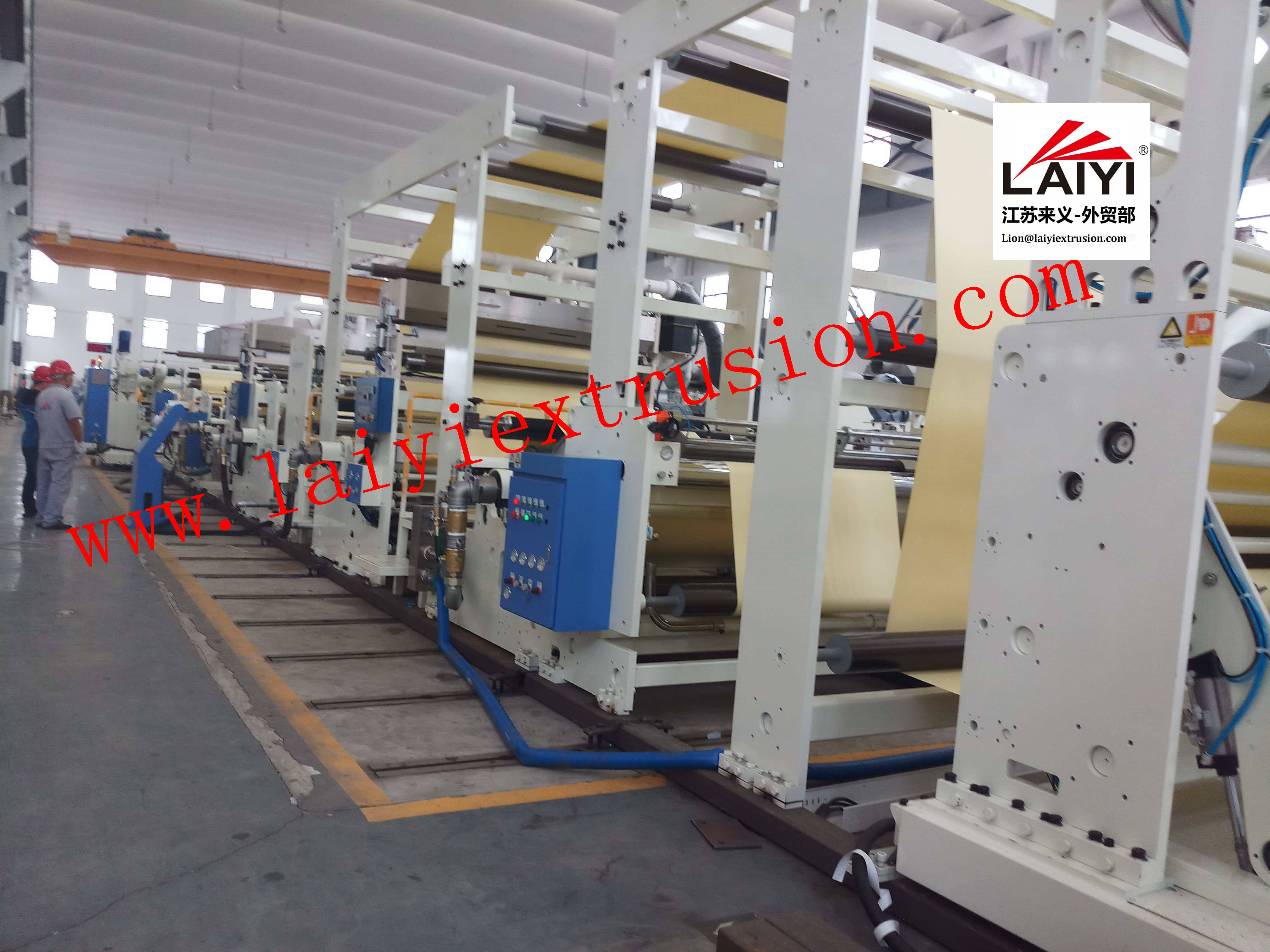 Extrusion Coating Big Size 1100mm Paper Plate Lamination Machine