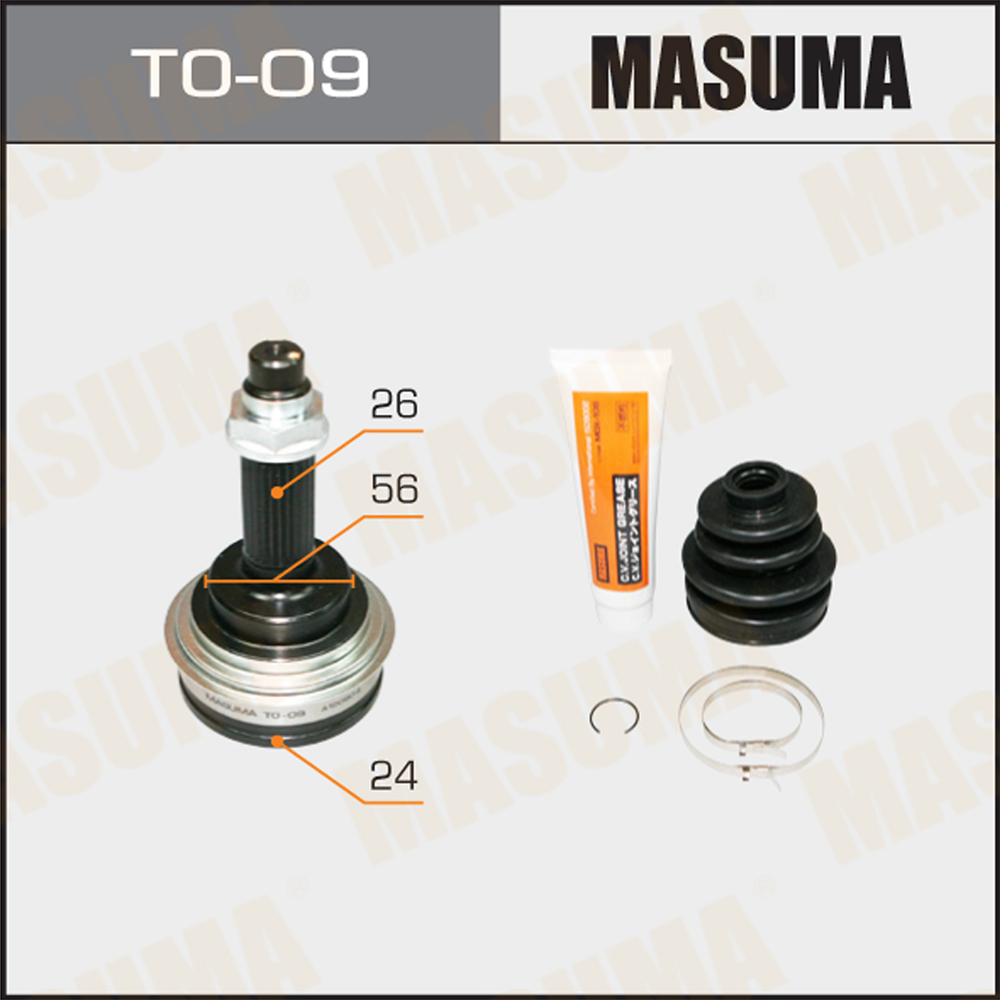 TO-09 Cv Joint 43410-12030 43410-12040 43410-12090 43410-12100 for 1983-1988 at Best