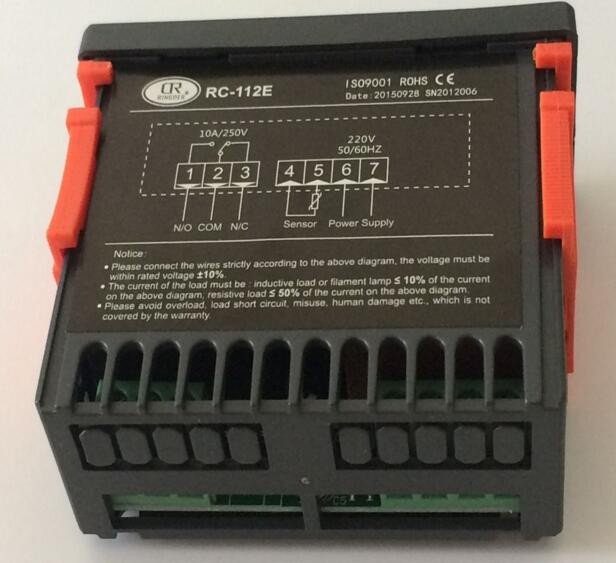 RC-112E 230V30A Cool Heat ON/OFF Relay Switch Universal Digital Temperature Controller Regulator Thermostat