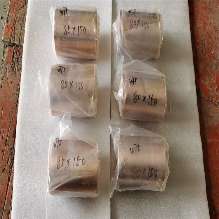 High Temperature Resistance Tungsten Copper Alloy W80Cu20 used for Vacuum Contact Material