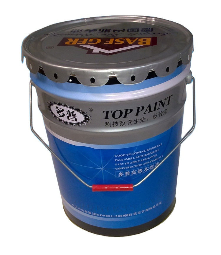 18 Liter Round Paint Pail Bucket Chemical White Paint Bucket