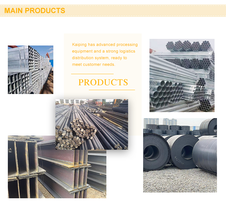 Stainless Metal Square GI Pipe Q235B Q355B Black Carbon Steel Tubes