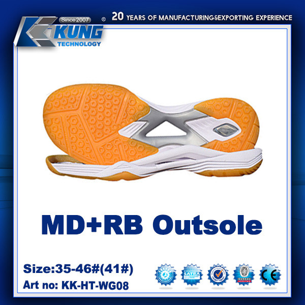 Breathable Antiwear EVA Outer Sole Slip Resistant For Sports Shoe