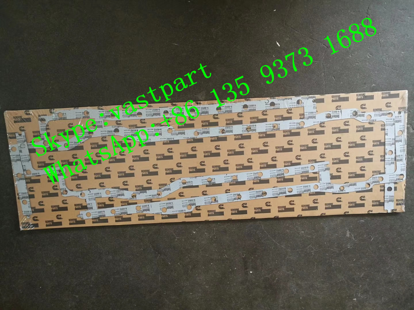 Hot Sell Cummins K38 K50 engine Oil Pan Gasket 3043212 207546 3043211